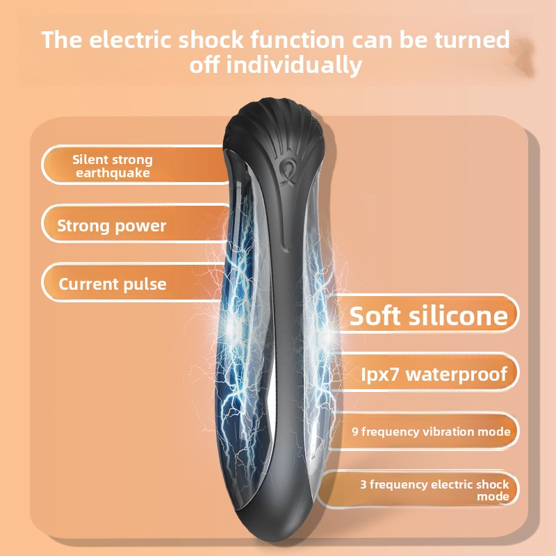 Strong Vibration Current Vibrator Female Masturbator Microcurrent Pleasure Adult Toy Electric Shock Product Vibrator