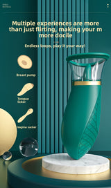 Tongue Licking Device Clitoral Stimulation Sucking Female Products Sex Toys Female Masturbator Female Orgasm Licking Device