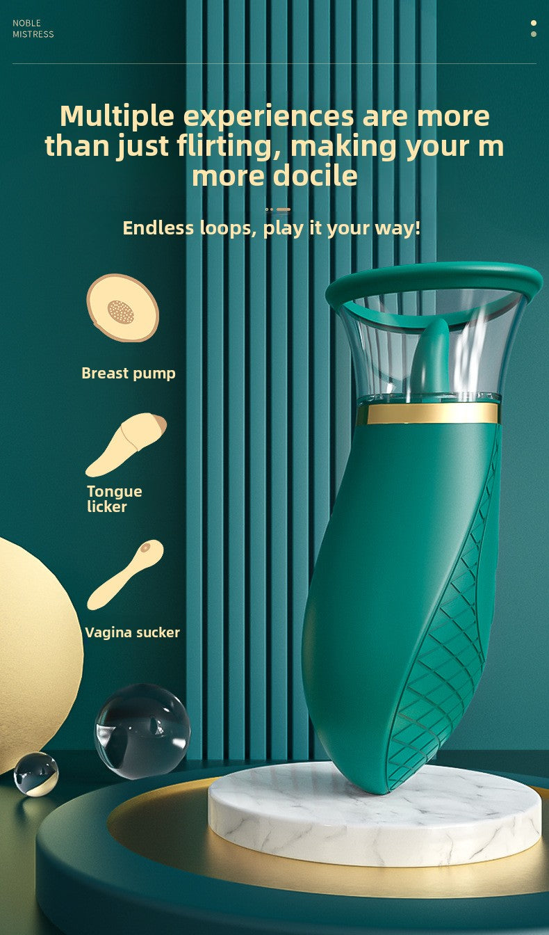 Tongue Licking Device Clitoral Stimulation Sucking Female Products Sex Toys Female Masturbator Female Orgasm Licking Device