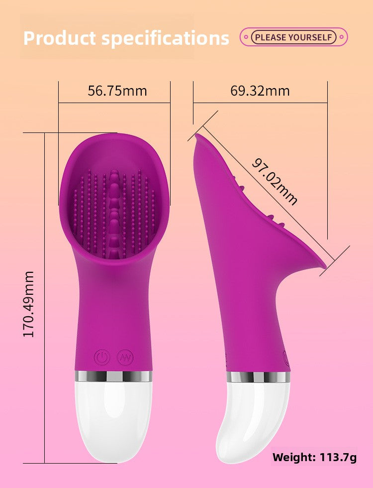 Hot-selling Female Masturbator Poison Dragon Tongue Licking Multi-frequency Vibrator Stimulating Adult Sex Toys