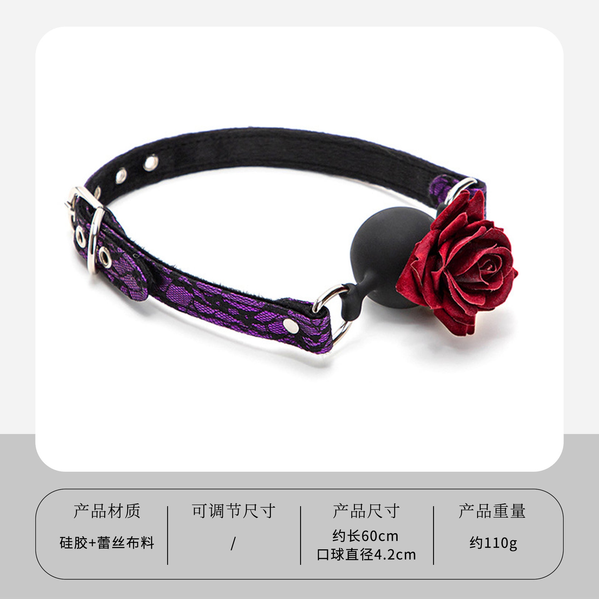 SM Props Sex Oral Ball Female M Training Deep Throat Oral Bite Ring Forced Mouth Opening Bone Silicone Mouth Gag Cat Whiskers Mouth Shackle