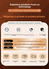 Custom Realistic Dildo Soft Flesh Lifelike Electric Telescopic Heating Female Fake Penis Masturbator AV Stick Adult Products