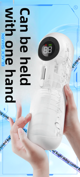 Fully Automatic Telescopic Vibrating Heating Aircraft Cup Male Masturbator Penis Exerciser Adult Sex Toys