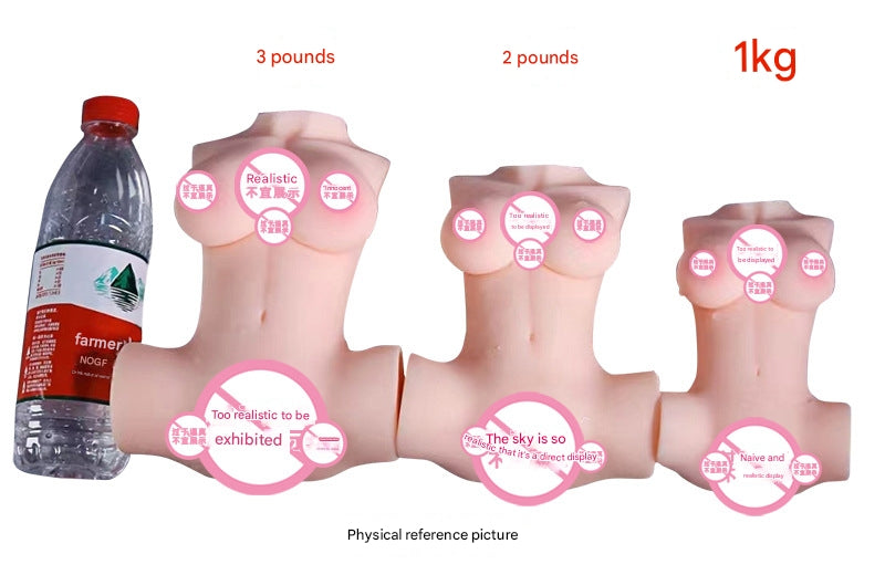 Airplane Cup Half Body Real Doll Inverted Mold Famous Device Sexy Big Butt Male Masturbator Adult Sex Toys