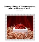 Drip Wax SM Props Peony Flower Low-Temperature Candle Couple SM Training Fun Candle Alternative Adult Products