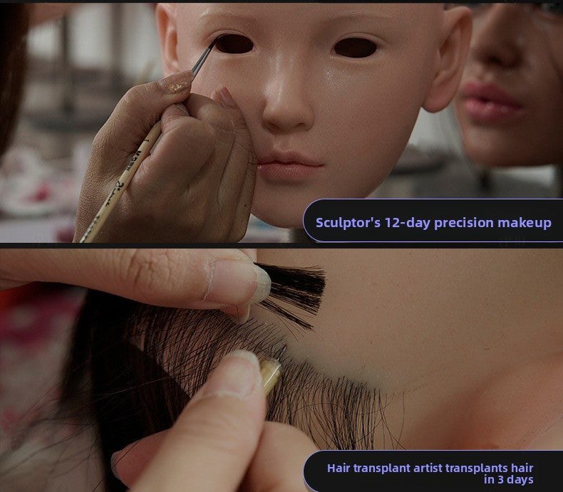 Silicone Doll Life-size Robot Doll Female Liquid Doll Adult Male Masturbation Sex Toy Real Doll