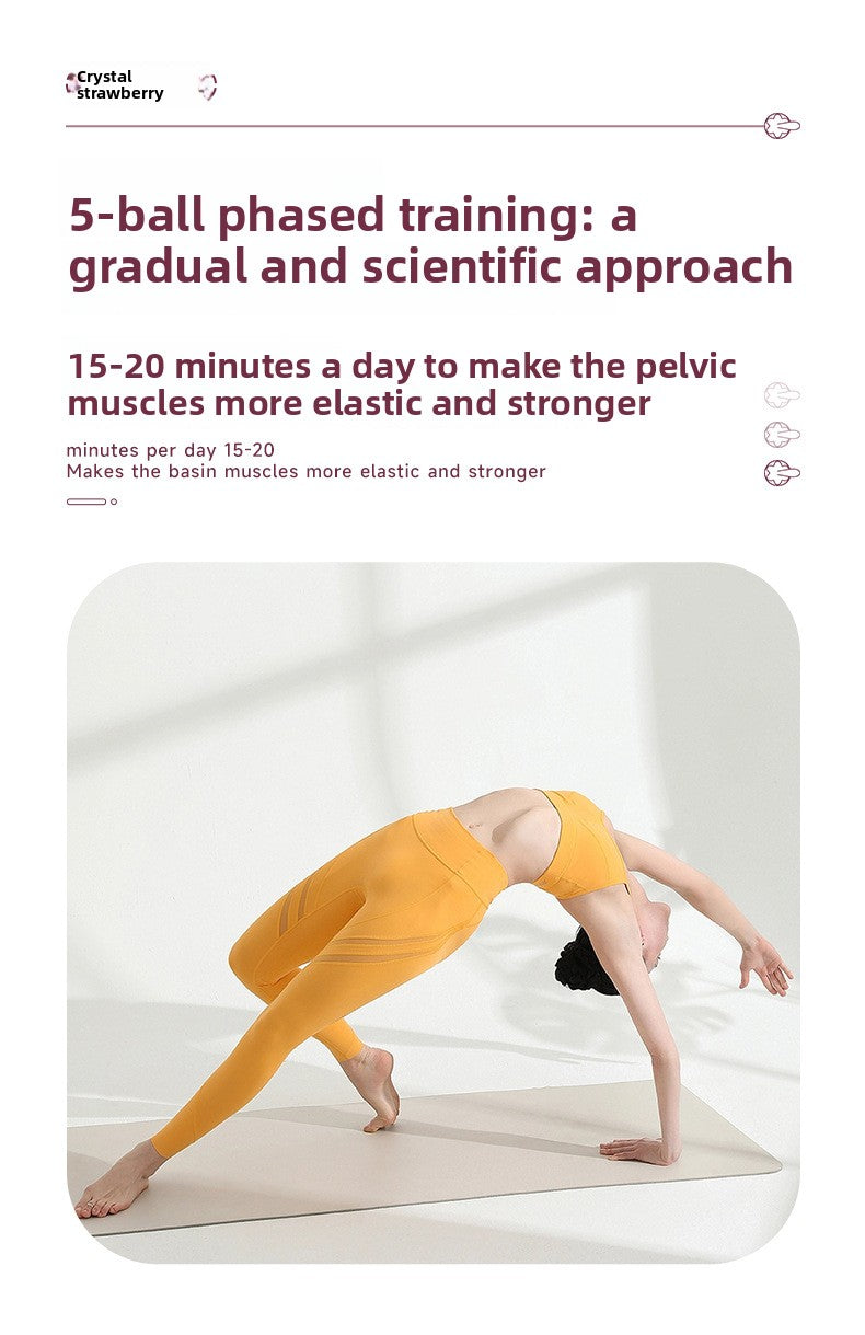 Vaginal Dumbbell Pelvic Floor Muscle Repair Sex Toys Kegel Ball Dumbbell Vaginal Exerciser Can Be Pasted