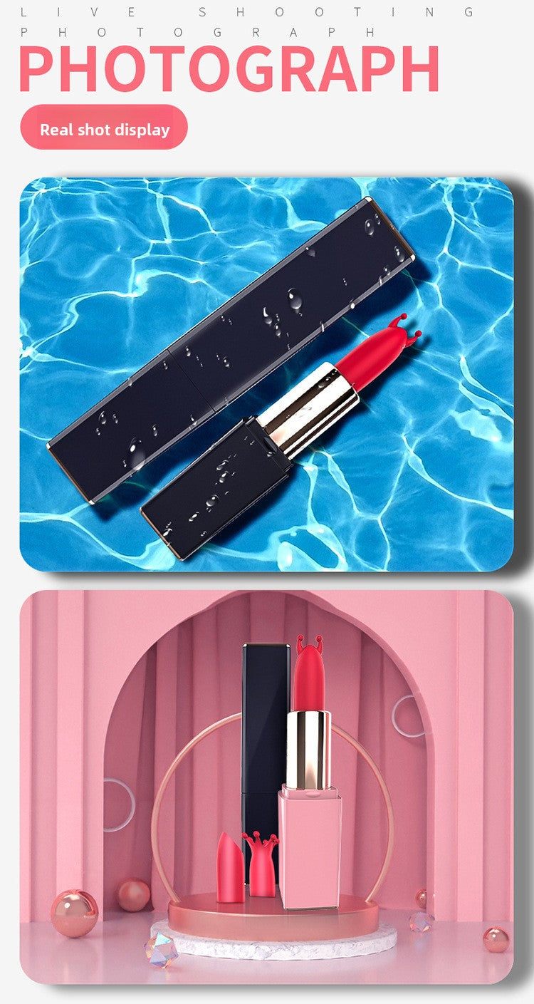 Lipstick Vibrator G-Spot Stimulation Discreet Mini Lipstick Masturbator Clitoral Instant Orgasm Electric Vibrator for Women