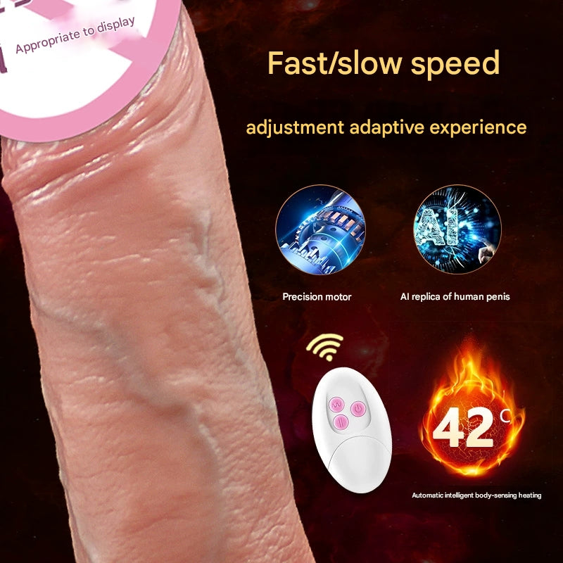 Adult Sex Toys for Women Automatic Thrusting Realistic Dildo Masturbator Electric Dildo