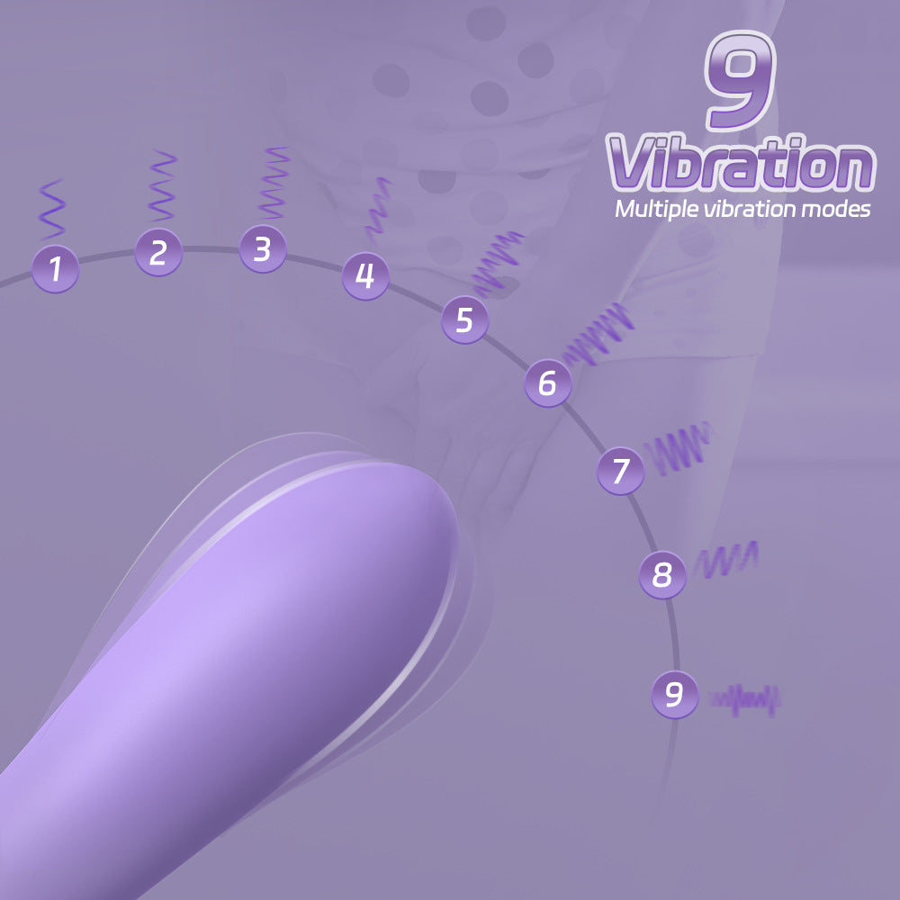 Eggplant Vibrator Bendable Vibrator Female Masturbation Toy Adult Female Vibrator Insertable