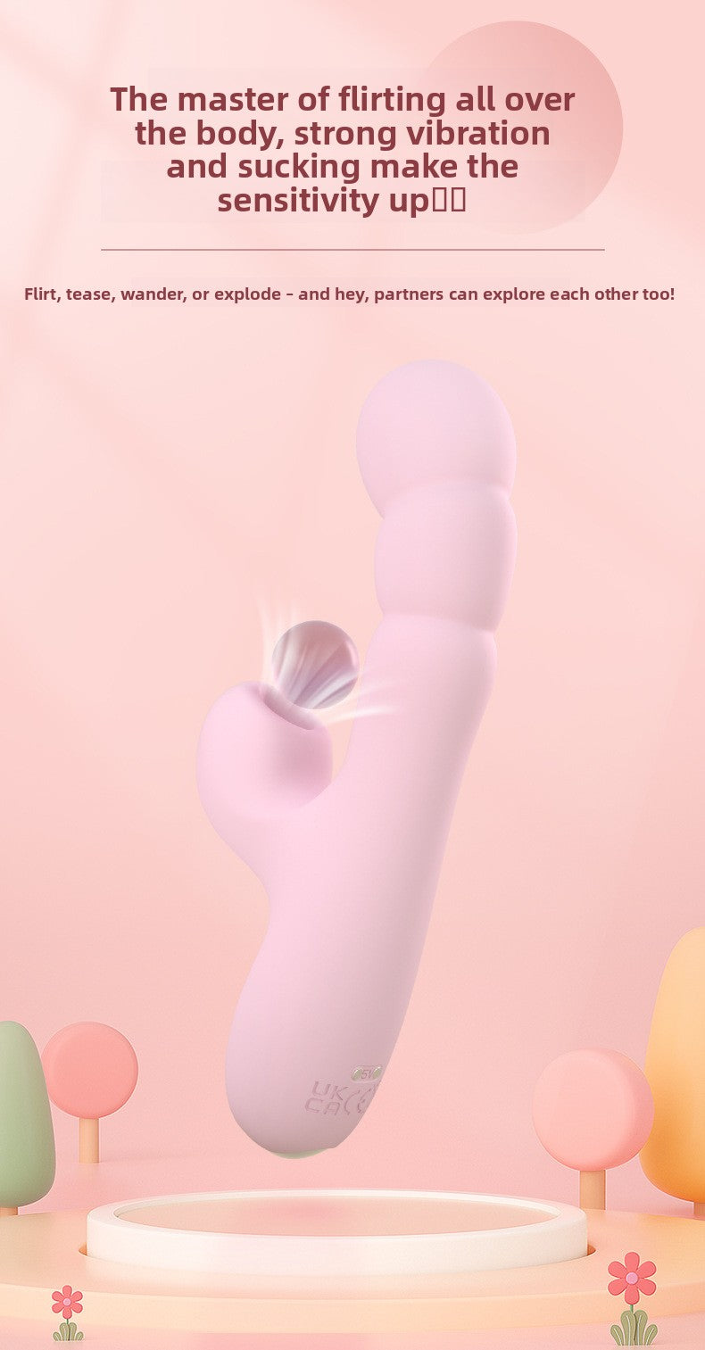 Custom Molded Wholesale Suction Vibrator Female Masturbator Compact Vibrator Adult Toy Masturbation Stick