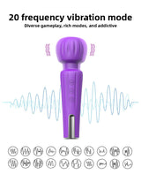 Mini Honey Bean Female Electric Massager G-Spot Masturbator AV Stick Adult Sex Toys