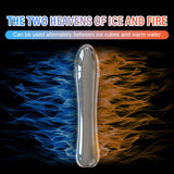 Ice Metal Vibrator for Women Strong Vibration Anal Plug 2-in-1 Female Masturbator Vibrating Stick for Women
