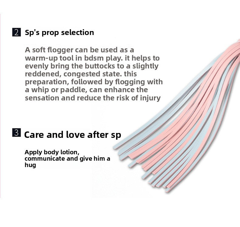 Alternative SM Adult Products Passion Tools Erotic Female Training Leather Queen Whip Game Small Whip