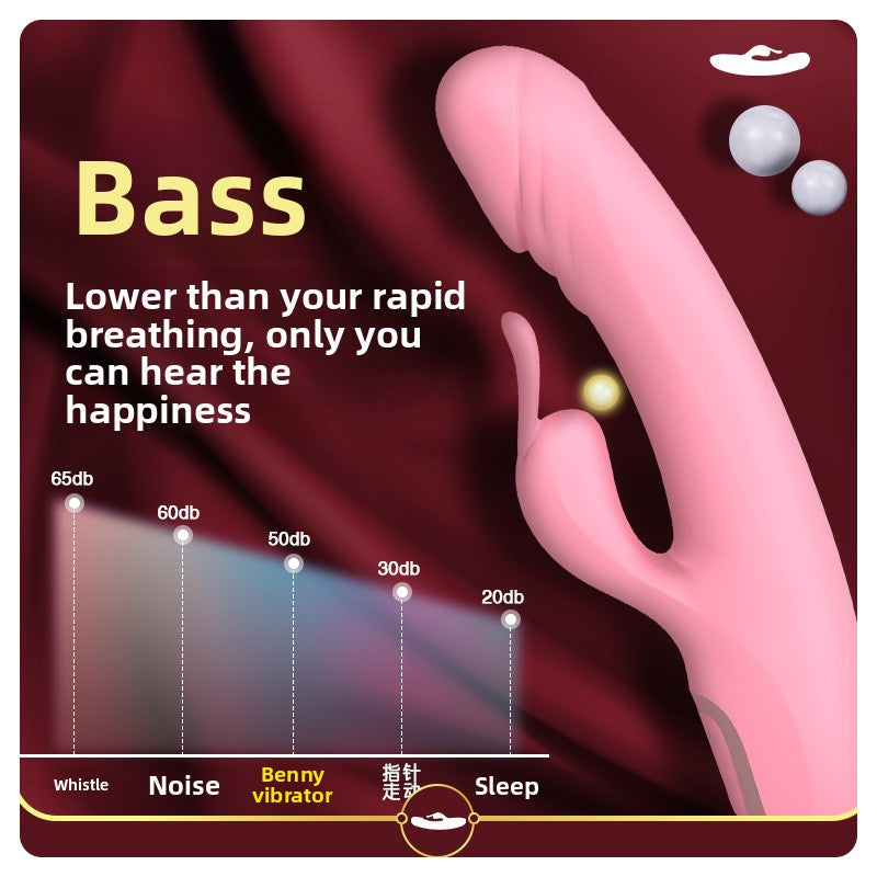 Cross-Border Hot-Selling Multi-Frequency Rabbit G-Spot Instant Vibrating Massager Enchanting Masturbator Female Adult Products Direct Supply